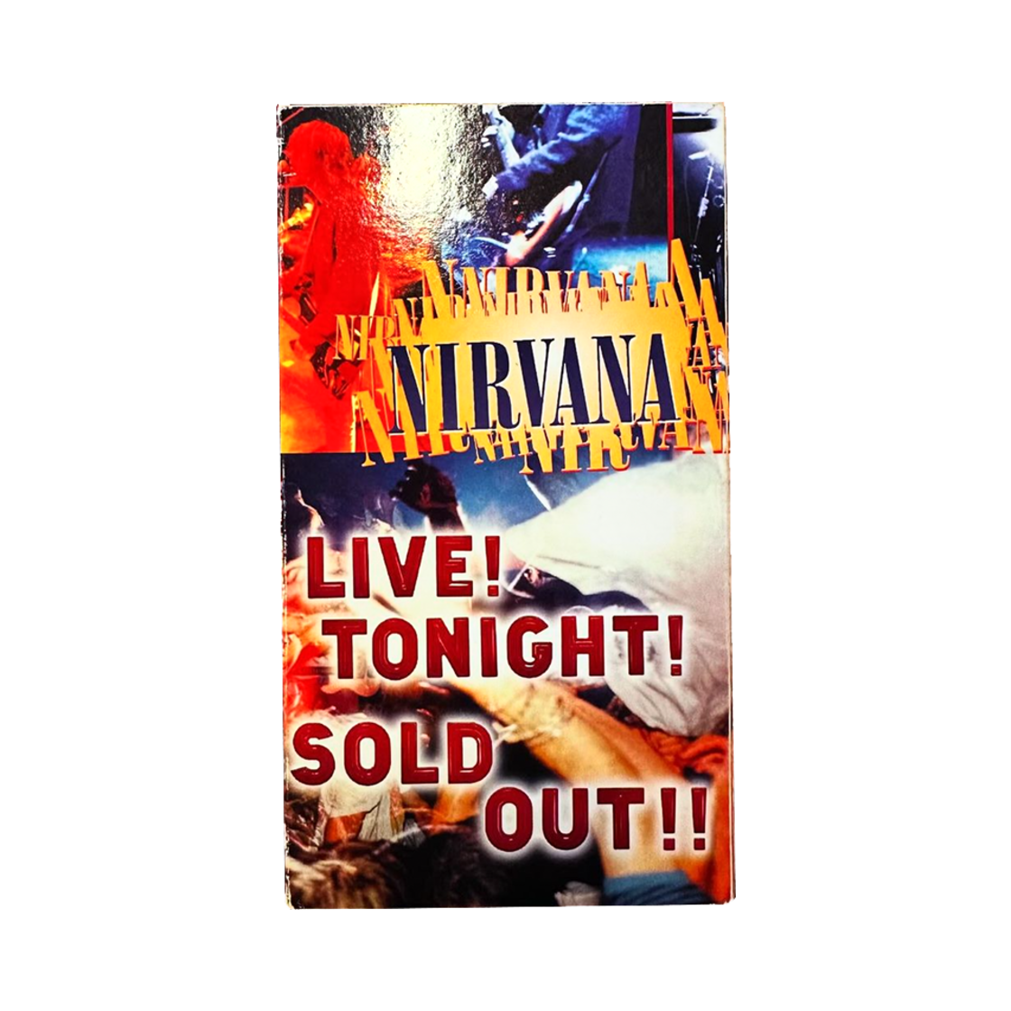 Nirvana - Live Tonight Sold Out VHS 1994 CHERRY DRIVER Nirvana - Live Tonight Sold Out VHS 1994
