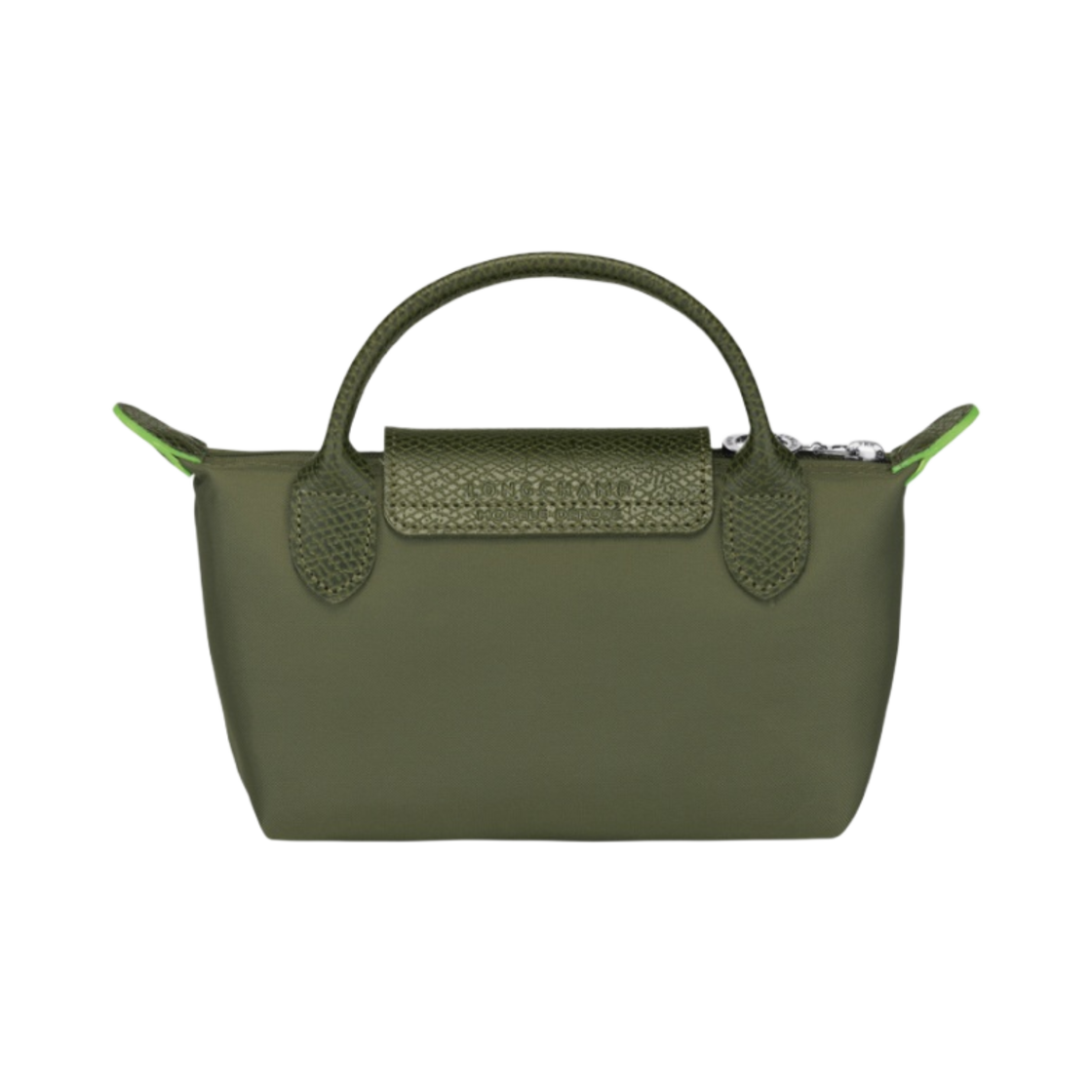 롱샴 르 플리아쥬 그린 핸들 파우치 포레스트(Longchamp Le Pliage Green Handle Pouch Forest) - 3