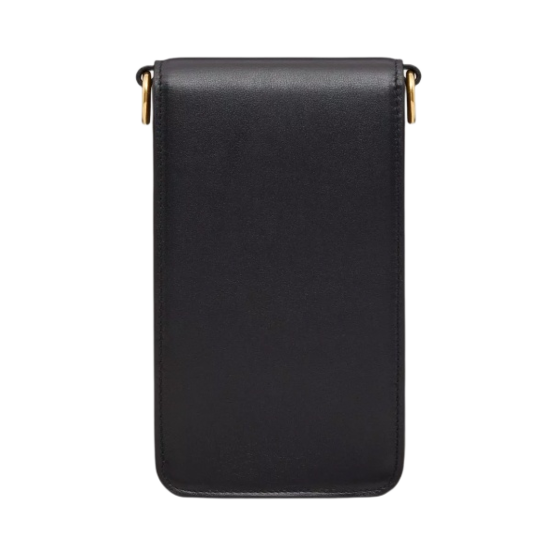 발렌티노 로코 카프스킨 체인 폰 케이스 블랙(Valentino Loco Calfskin Phone Case With Chain Black) - 3