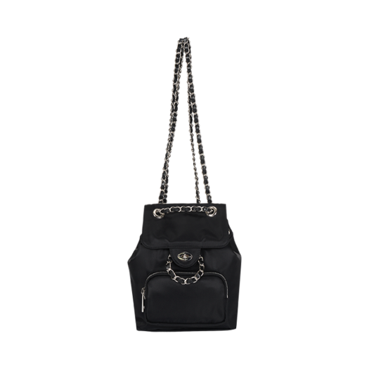 ANC-25SS022-NEW ANC CLASSIC OUTPOCKET BACKPACK_NYLON BLACK