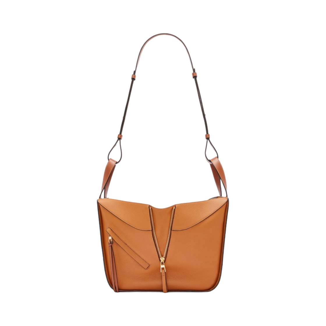 로에베 스몰 해먹백 소프트 그레인드 카프스킨 라이트 카라멜(Loewe Small Hammock Bag in Soft Grained Calfskin Light Caramel) - 4