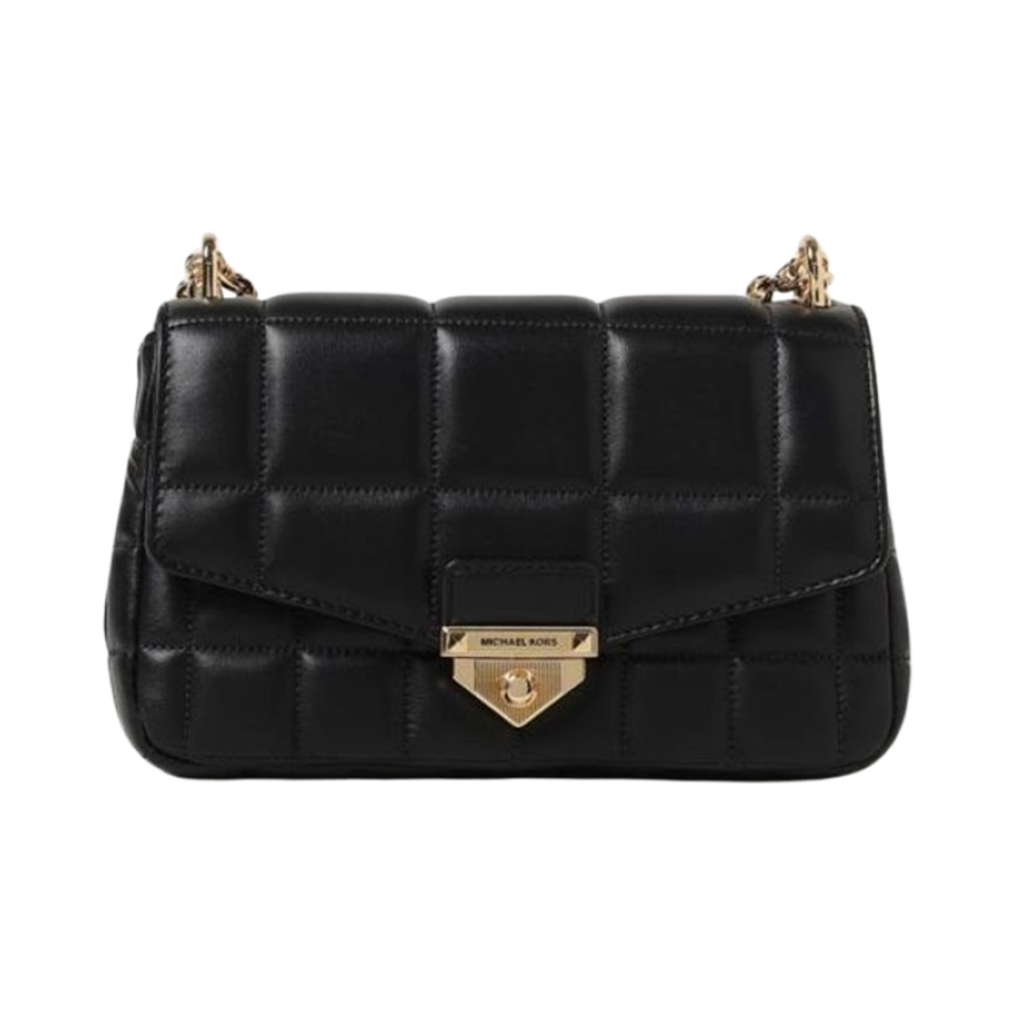 마이클 코어스 소호 퀼티드 라지 숄더백 블랙(Michael Kors Soho Quilted Large Shoulder Bag Black) - 1