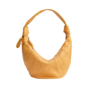Lemaire Fortune Croissant Bag Soft Nappa Leather Butter