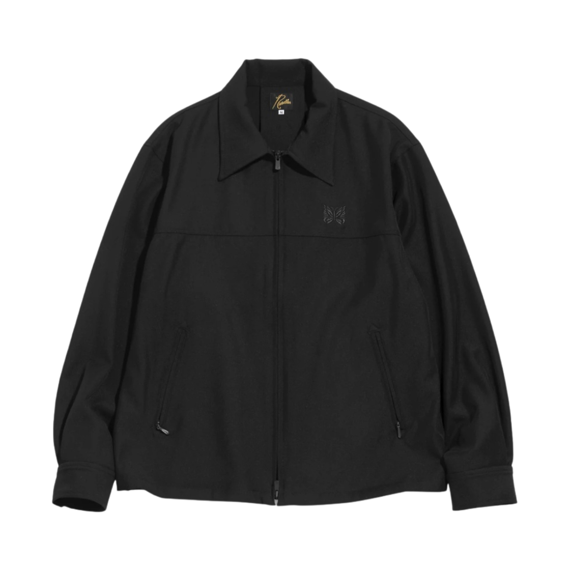 니들스 PE/R/PU 카발리 트윌 스포츠 자켓 블랙(Needles PE/R/PU Cavalry Twill Sport Jacket Black) - 1