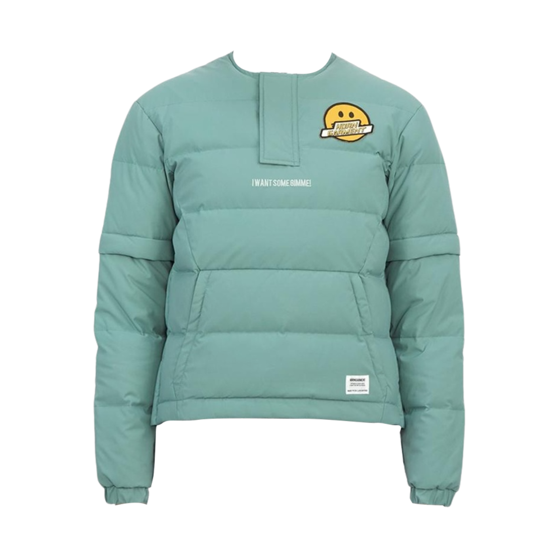 (W) 혼가먼트 골프 웨어 패딩 자켓 삭스((W) Horn Garment Golf Wear Padding Jacket Sax)