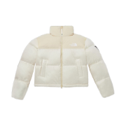 (W) The North Face White Label Novelty Nuptse Down Jacket Cream