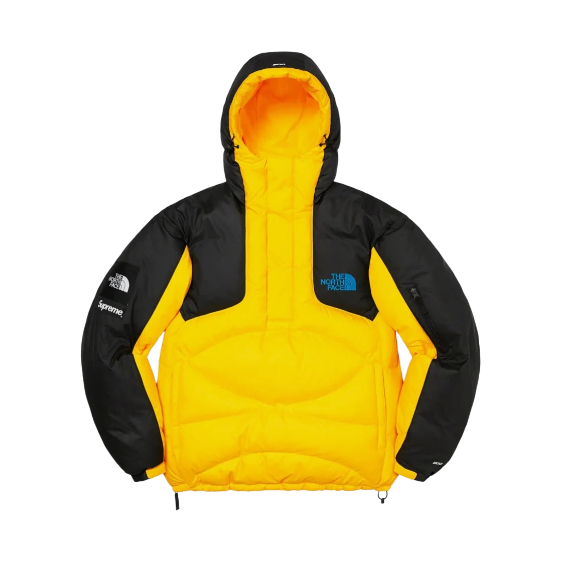 Supreme Supreme x The North Face 800-Fill Half Zip Hooded Pullover Yellow - 22FW · XL