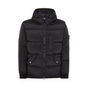 Stone Island 43619 Nylon Metal Econyl Regenerated Nylon Down Jacket Black - 22FW