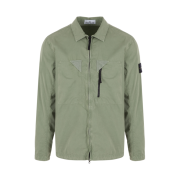 Stone Island 106WN Old Treatment Overshirt Sage Green - 23SS