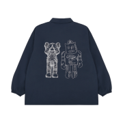 Uniqlo UT x Kaws x Warhol Coach Jacket Navy - JP
