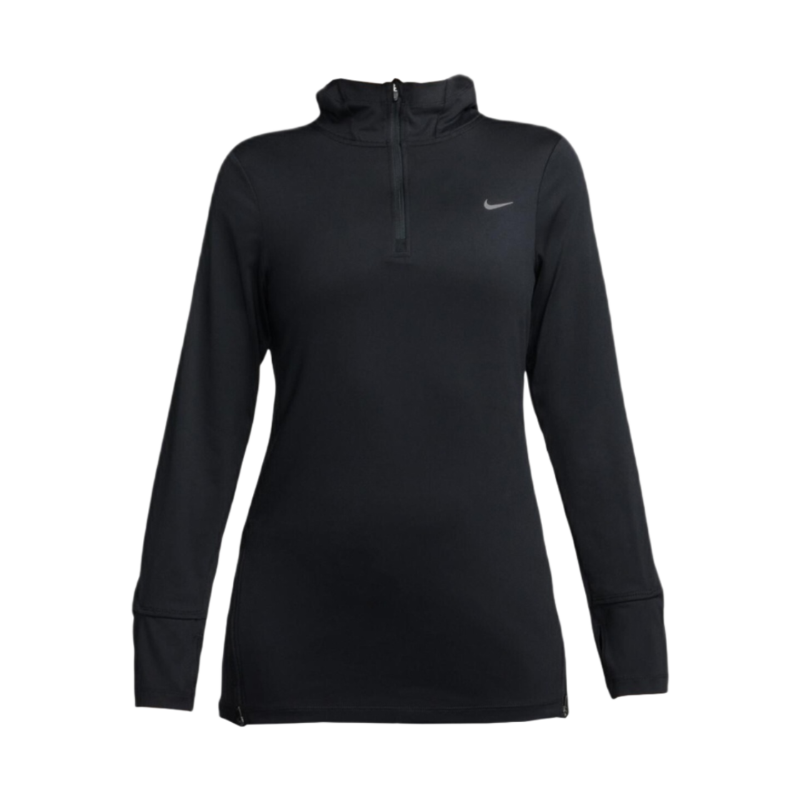 FB5314-010 (W) Nike Dri-Fit Swift UV Hooded Running Jacket Black - Asia