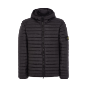 Stone Island 40324 Packable Loom Woven Chambers R-Nylon Down-TC Jacket Black - 23SS