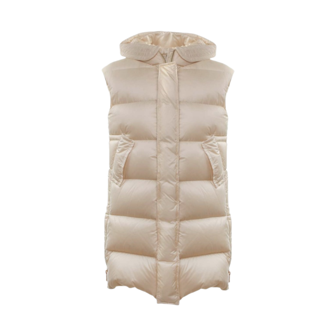 (키즈) 몽클레르 케이티프 롱 다운 자켓 버터((Kids) Moncler Katife Long Down Jacket Butter) - 3