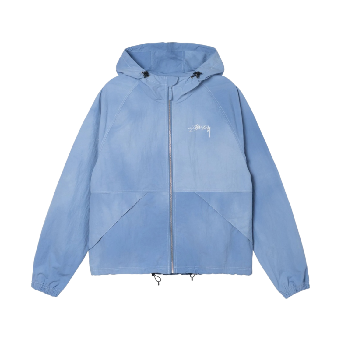 스투시 웨이브 다이 비치 쉘 자켓 라구나 블루(Stussy Wave Dye Beach Shell Jacket Laguna Blue)