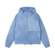 Stussy Wave Dye Beach Shell Jacket Laguna Blue