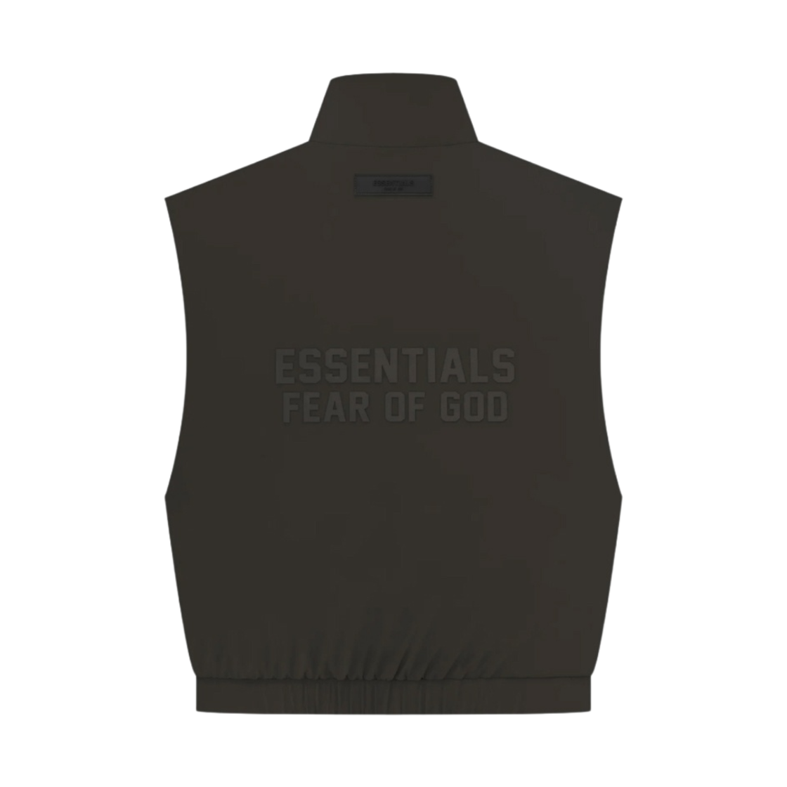 (W) 에센셜 러닝 나일론 베스트 오프 블랙 - 23SS((W) Essentials Running Nylon Vest Off Black - 23SS) - 2