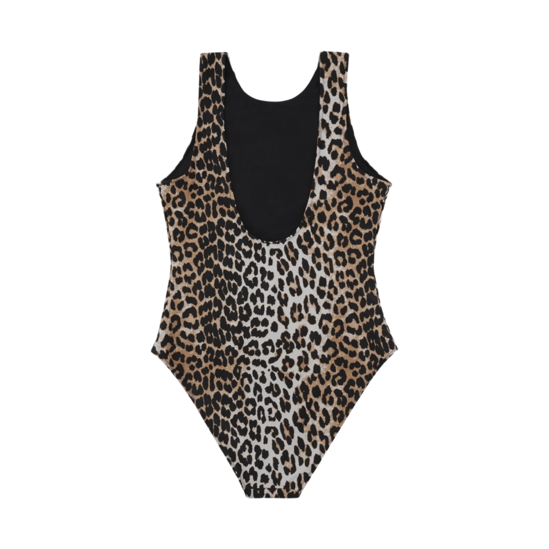 (W) 가니 스포티 스윔수트 레오파드((W) Ganni Sporty Swimsuit Leopard) - 2