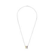 Louis Vuitton Monogram Bold Necklace Dark Ruthenium Gold Silver