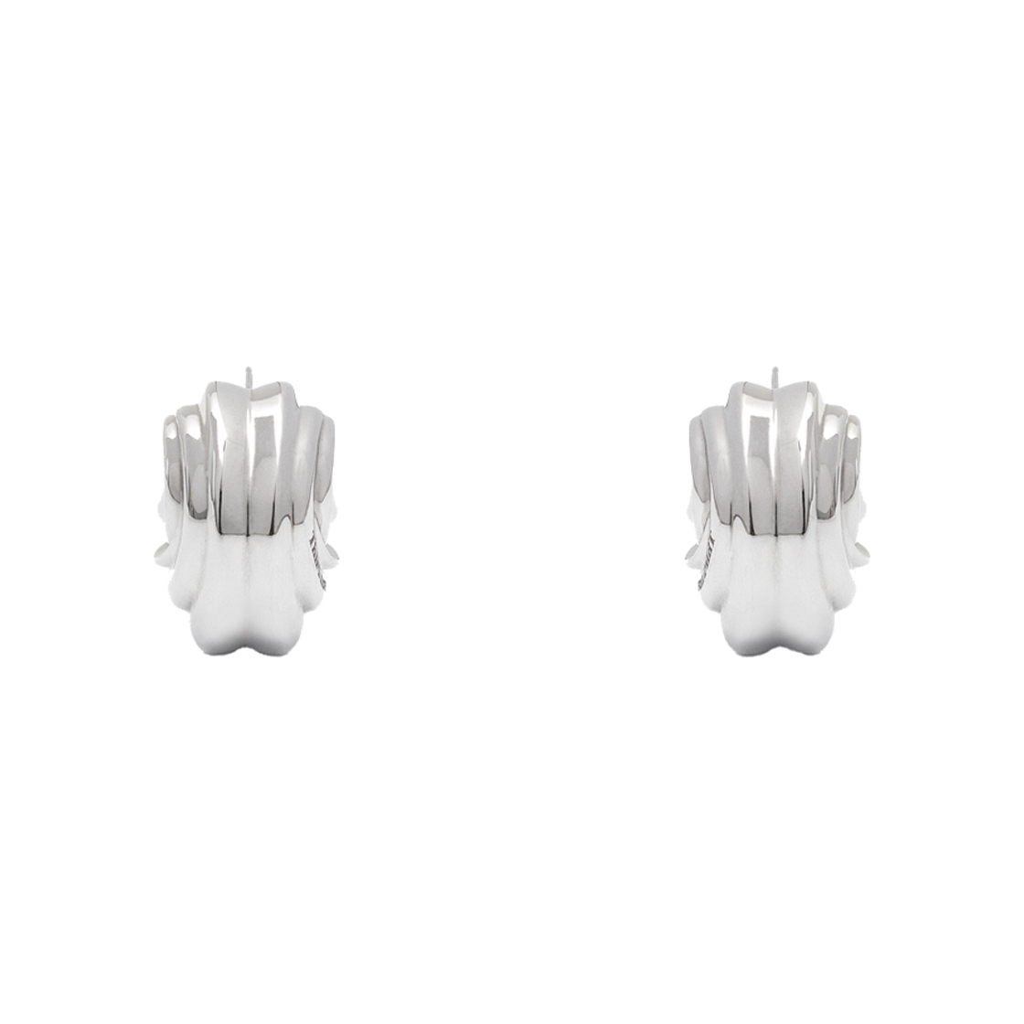써드무브먼트 쉘 이어링 실버(Third movement Shell Earring Silver)