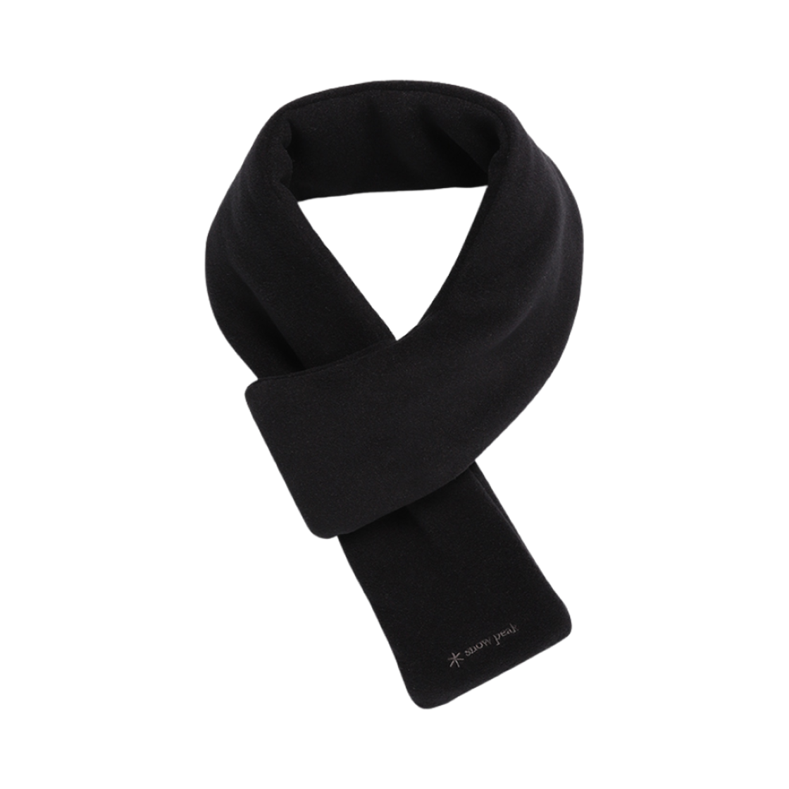 스노우 피크 폴라텍 머플러 블랙(Snow Peak Polartec Muffler Black)