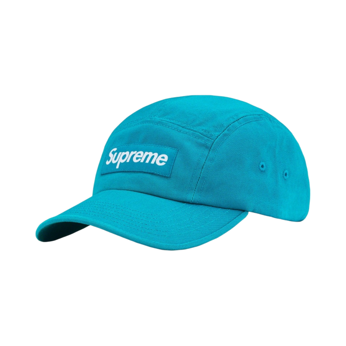 슈프림 워시드 치노 트윌 캠프캡 틸 - 22SS(Supreme Washed Chino Twill Camp Cap Teal - 22SS)