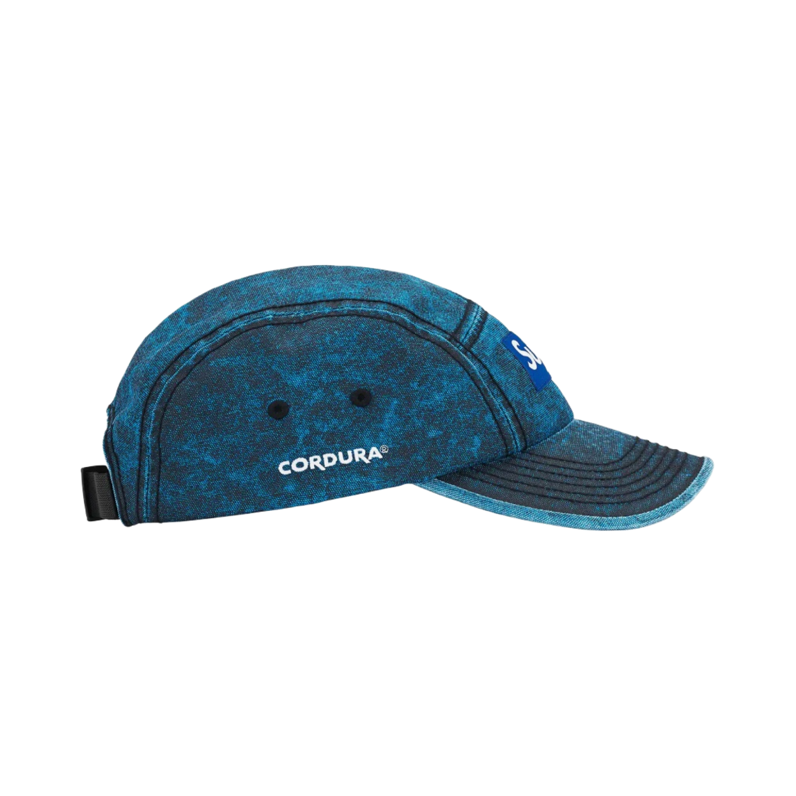 슈프림 워시드 코듀라 캠프캡 로얄 - 22FW(Supreme Washed Cordura Camp Cap Royal - 22FW) - 2