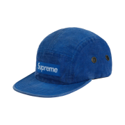 Supreme Washed Linen Camp Cap Navy - 19SS