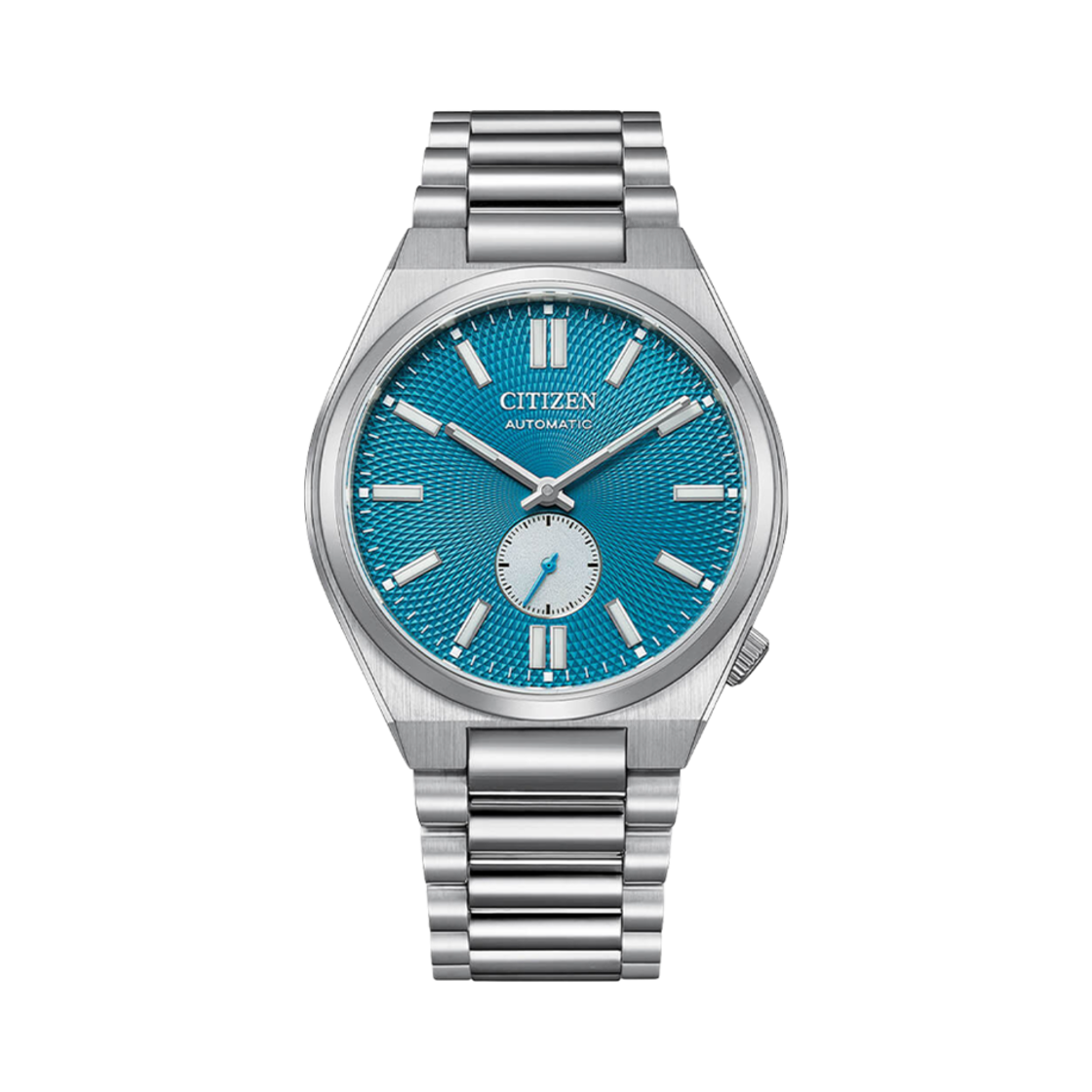 시티즌 오토매틱 40mm 스테인리스 스틸 블루 실버(Citizen Automatic 40mm Stainless Steel Blue Silver)