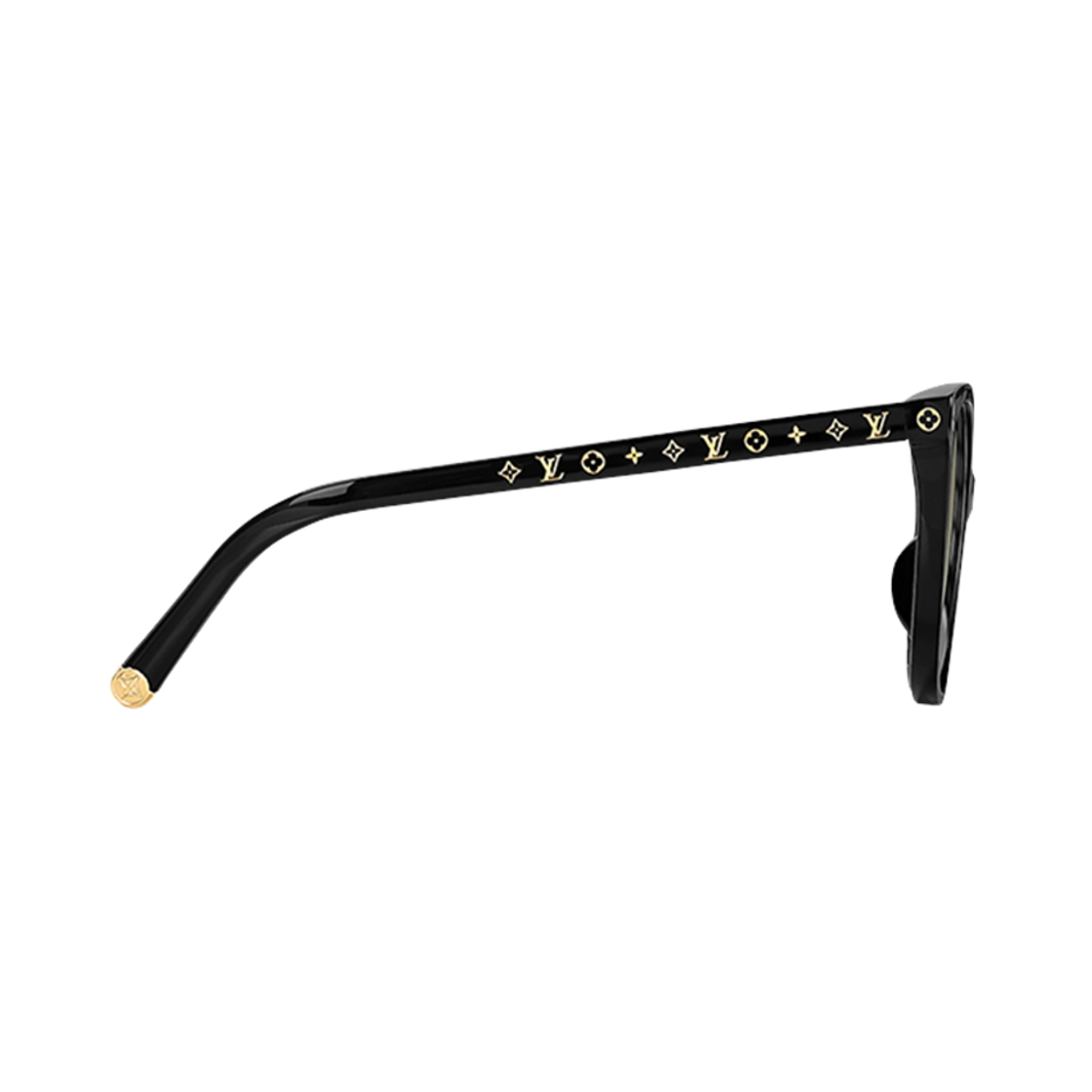 (W) 루이비통 마이 모노그램 라이트 캣 아이 선글라스 S00 블랙((W) Louis Vuitton My Monogram Light Cat Eye Sunglasses S00 Black) - 3