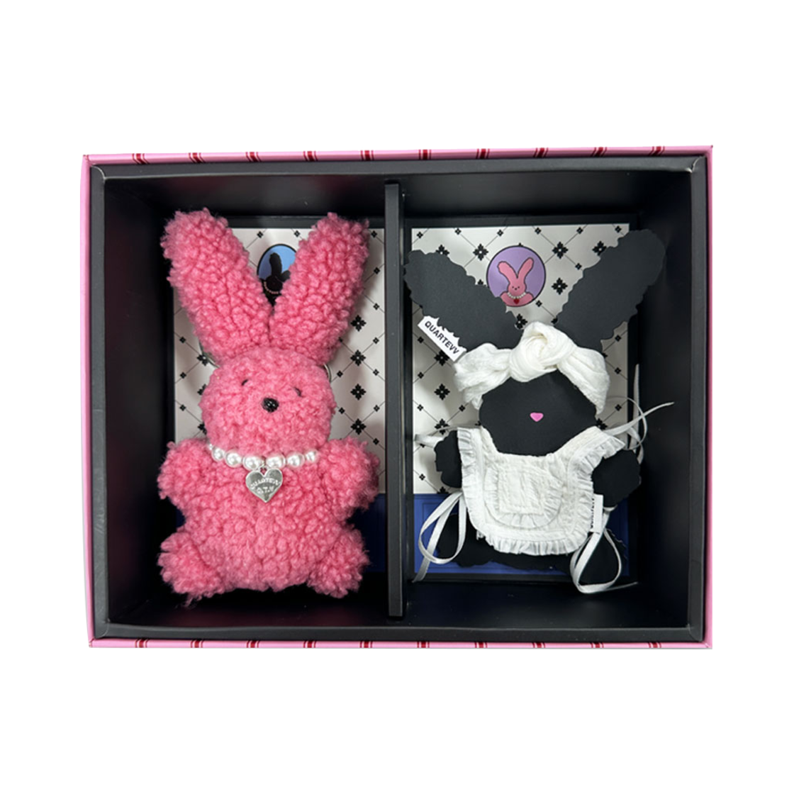 쿼터브 토토 뷔스티에 드레스 키링인형 기프트패키지(Quartevv Toto Vest dress keyring Gift)
