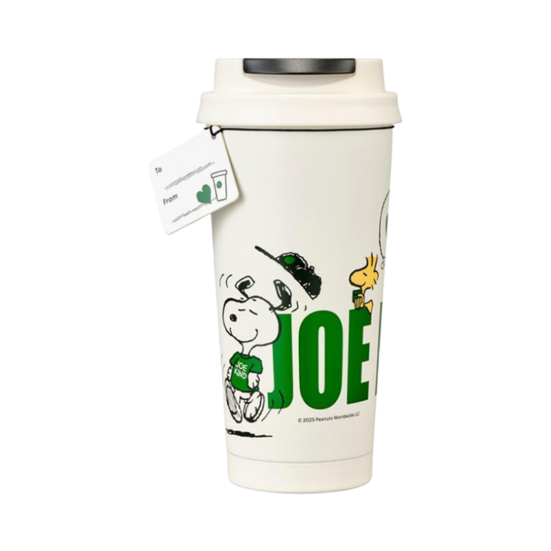 스타벅스 x 피너츠 SS 조 카인드 엘마 텀블러 화이트 473ml(Starbucks x Peanuts SS Joe Kind Elma Tumbler White 473ml)
