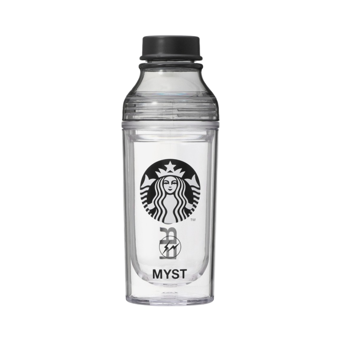 스타벅스 x 프라그먼트 더블월 써니 보틀 블랙 473ml(Starbucks x Fragment Double Wall Sunny Bottle Black 473ml)