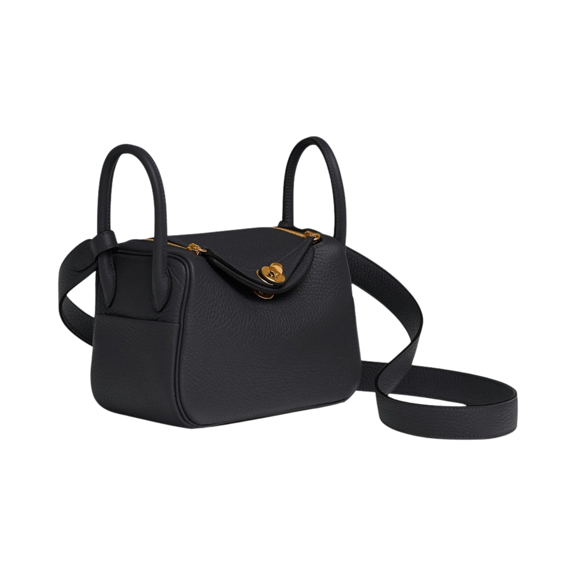 에르메스 린디 미니백 클레망스 & 골드 하드웨어 카방(Hermes Lindy Mini Bag Clemence & Gold Caban) - 2