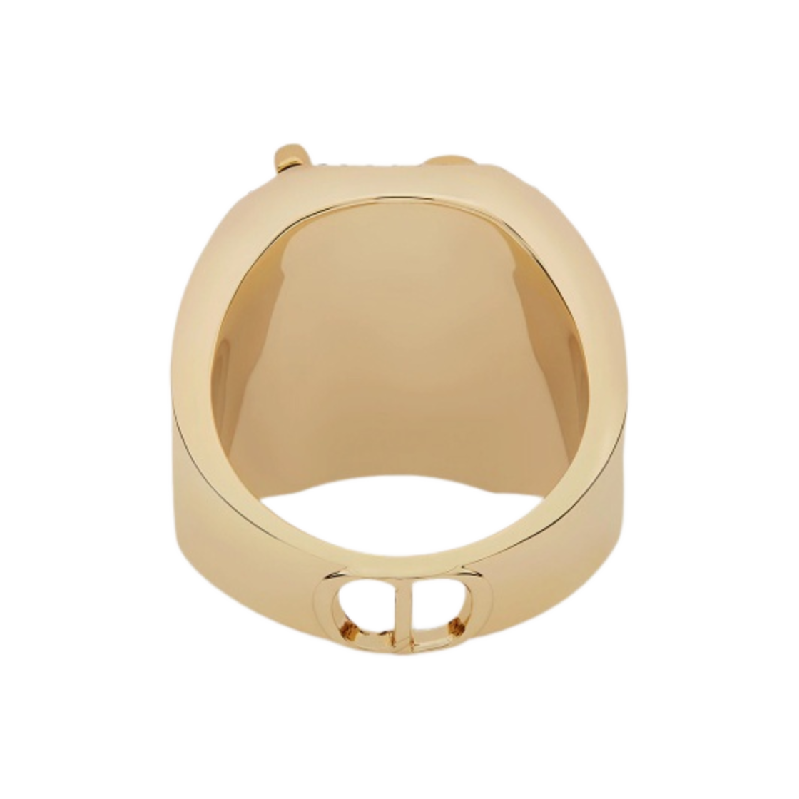 디올 x 캑터스 잭 시그넷 링 라피스 골드 피니쉬 브래스 라피스 라줄리 & 화이트 크리스탈(Dior x Cactus Jack Signet Ring Gold Finish Brass with Lapis Lazuli & White Crystals) - 2