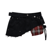 Vacant Archive Roel Layered Carpenter Skirt Belt Black