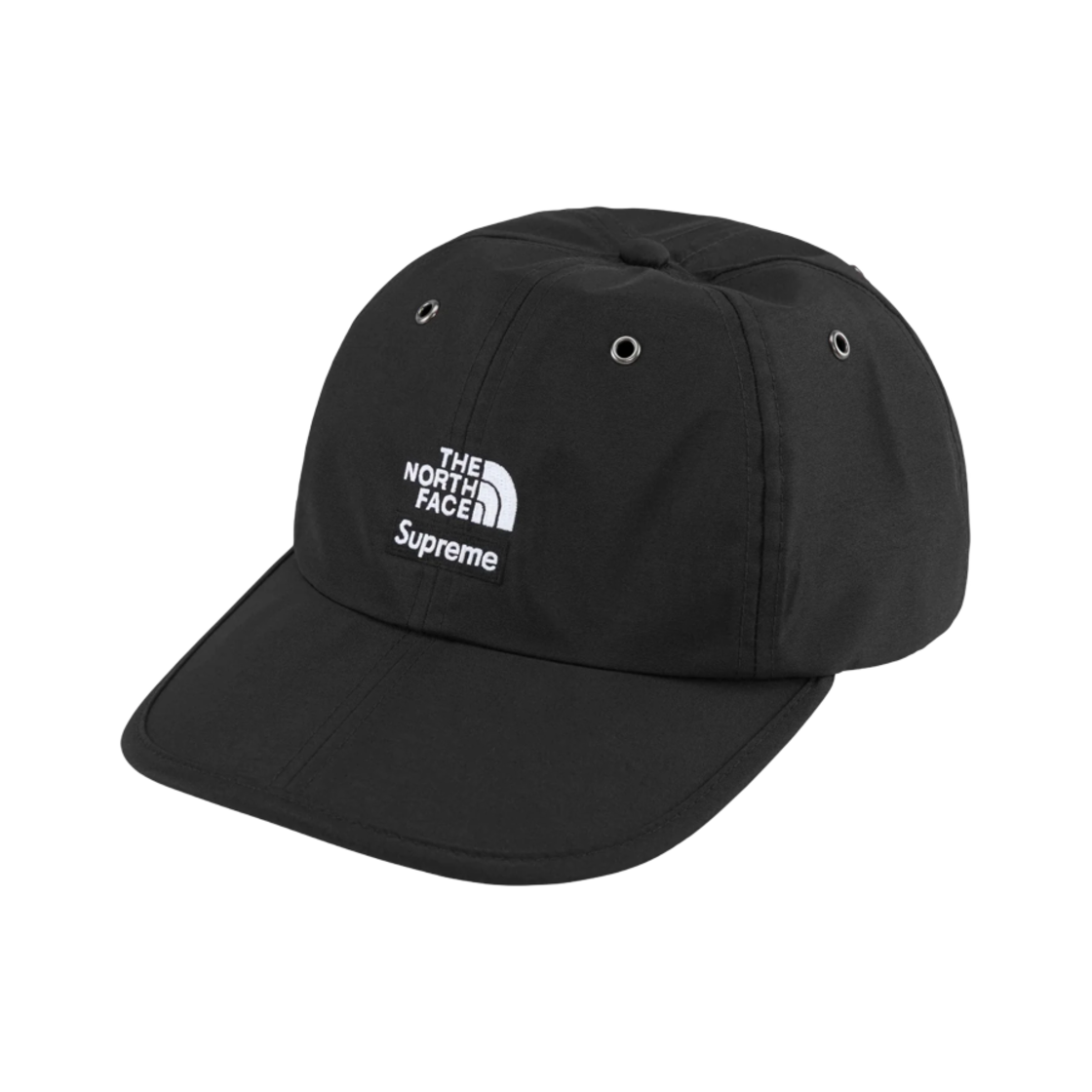 슈프림 x 노스페이스 스플릿 6-패널 블랙 - 24SS(Supreme x The North Face Split 6-Panel Black - 24SS)