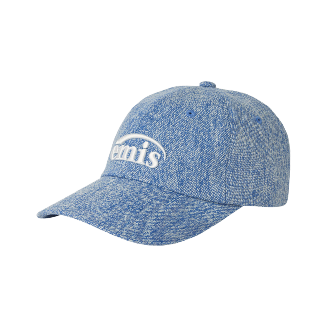 이미스 뉴 로고 데님 볼캡 라이트 블루 데님(Emis New Logo Denim Ball Cap Light Blue Denim)