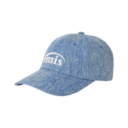 Emis New Logo Denim Ball Cap Light Blue Denim
