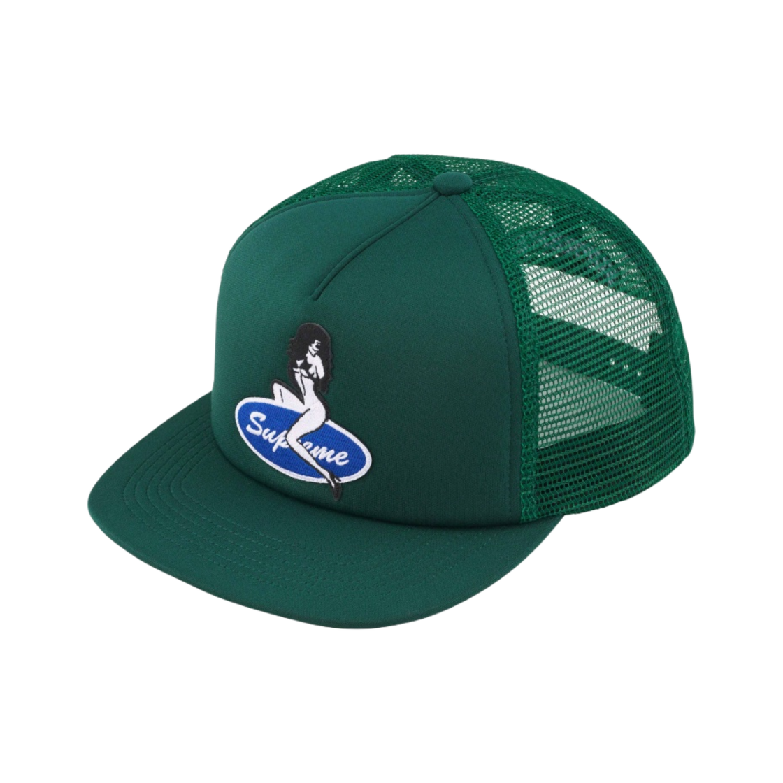 Supreme Pin Up Mesh Back 5-Panel Navy Supreme Pinup Mesh Back