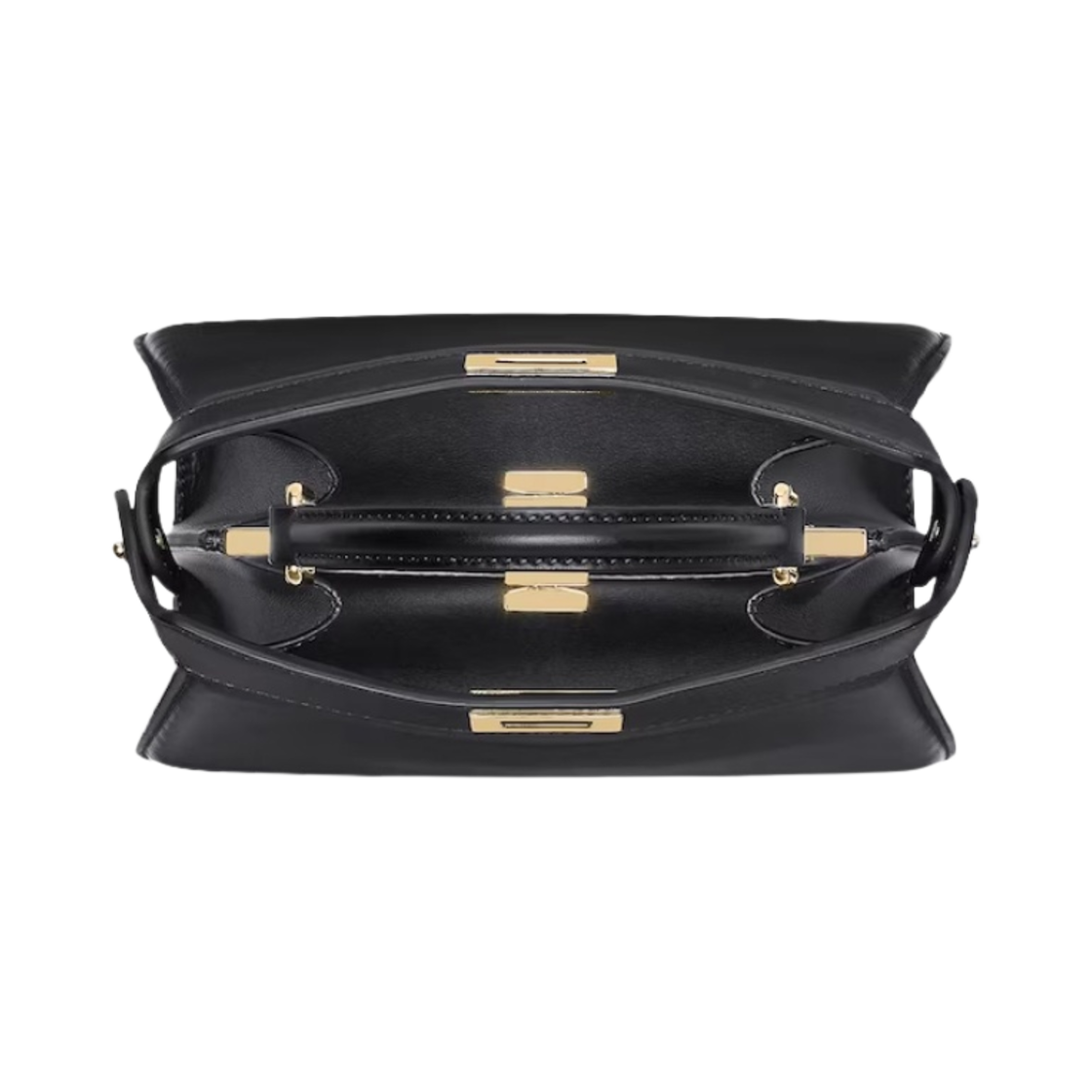 펜디 피카부 아이씨유 패딩 나파 레더 쁘띠뜨백 블랙(Fendi Peekaboo Iseeu Padded Nappa Leather Petite Bag Black) - 3