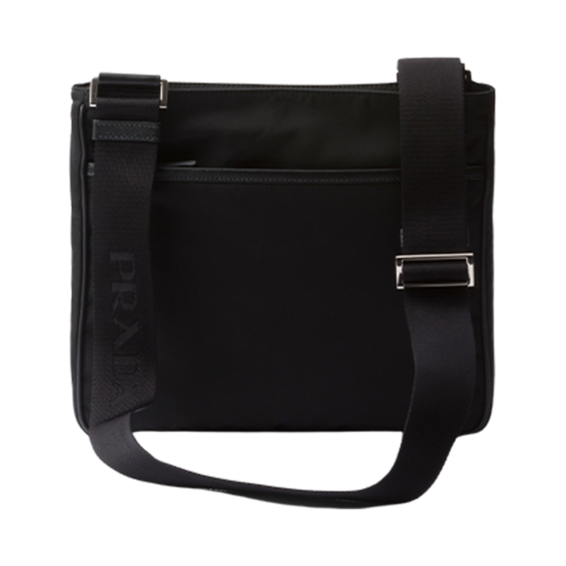 프라다 리나일론 앤 사피아노 레더 숄더백 블랙(Prada Re-Nylon and Saffiano Leather Shoulder Bag Black) - 3