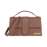 Jacquemus Le Grand Bambino Crossbody Flap Bag Brown
