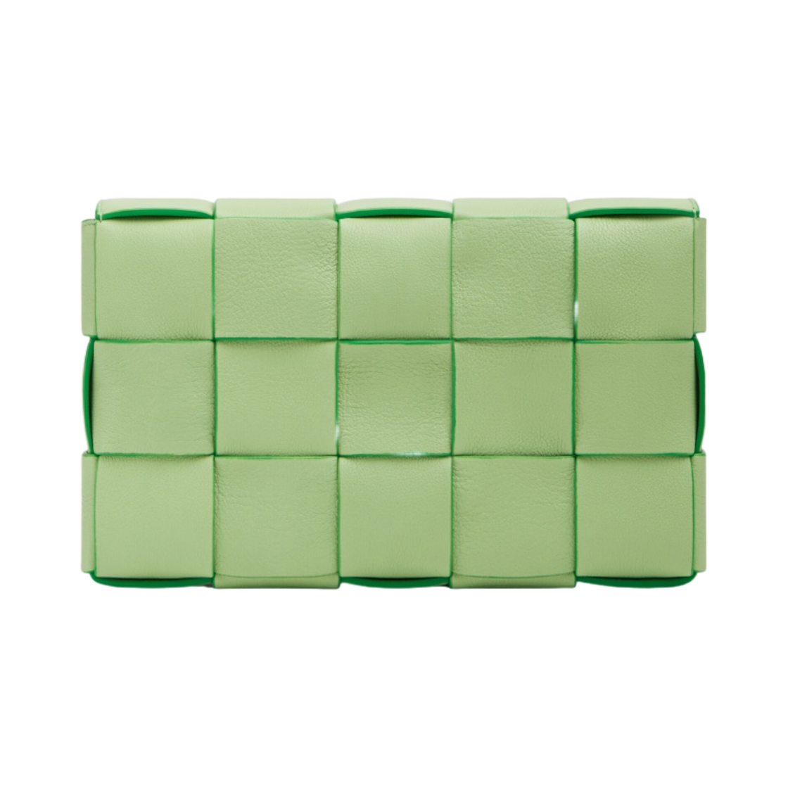 보테가 베네타 그레인드 레더 카세트 크로스바디백 피스타치오 페러킷(Bottega Veneta Grained Leather Cassette Crossbody Bag Pistachio Parakeet) - 4