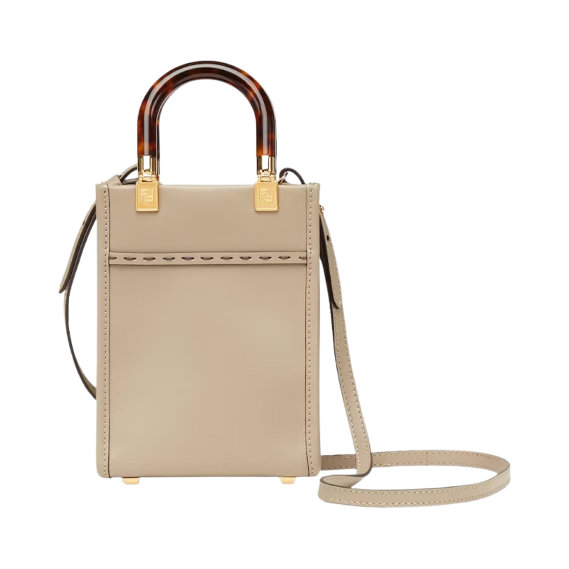 펜디 선샤인 미니 레더 쇼퍼백 베이지(Fendi Sunshine Mini Leather Shopper Bag Beige) - 2