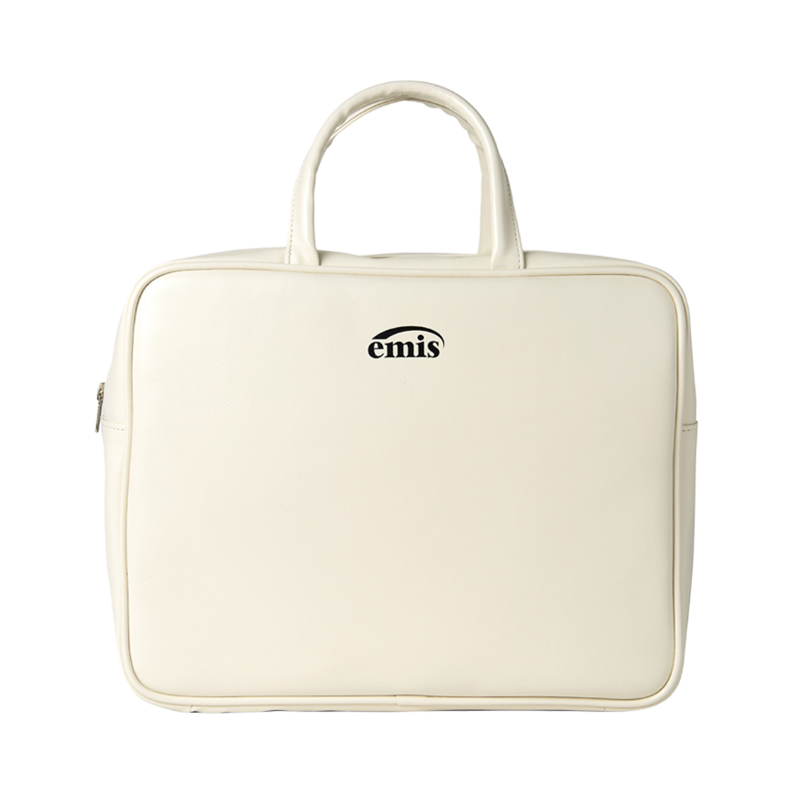 이미스 뉴 로고 스퀘어 토트백 아이보리(Emis New Logo Square Tote Bag Ivory) - 1
