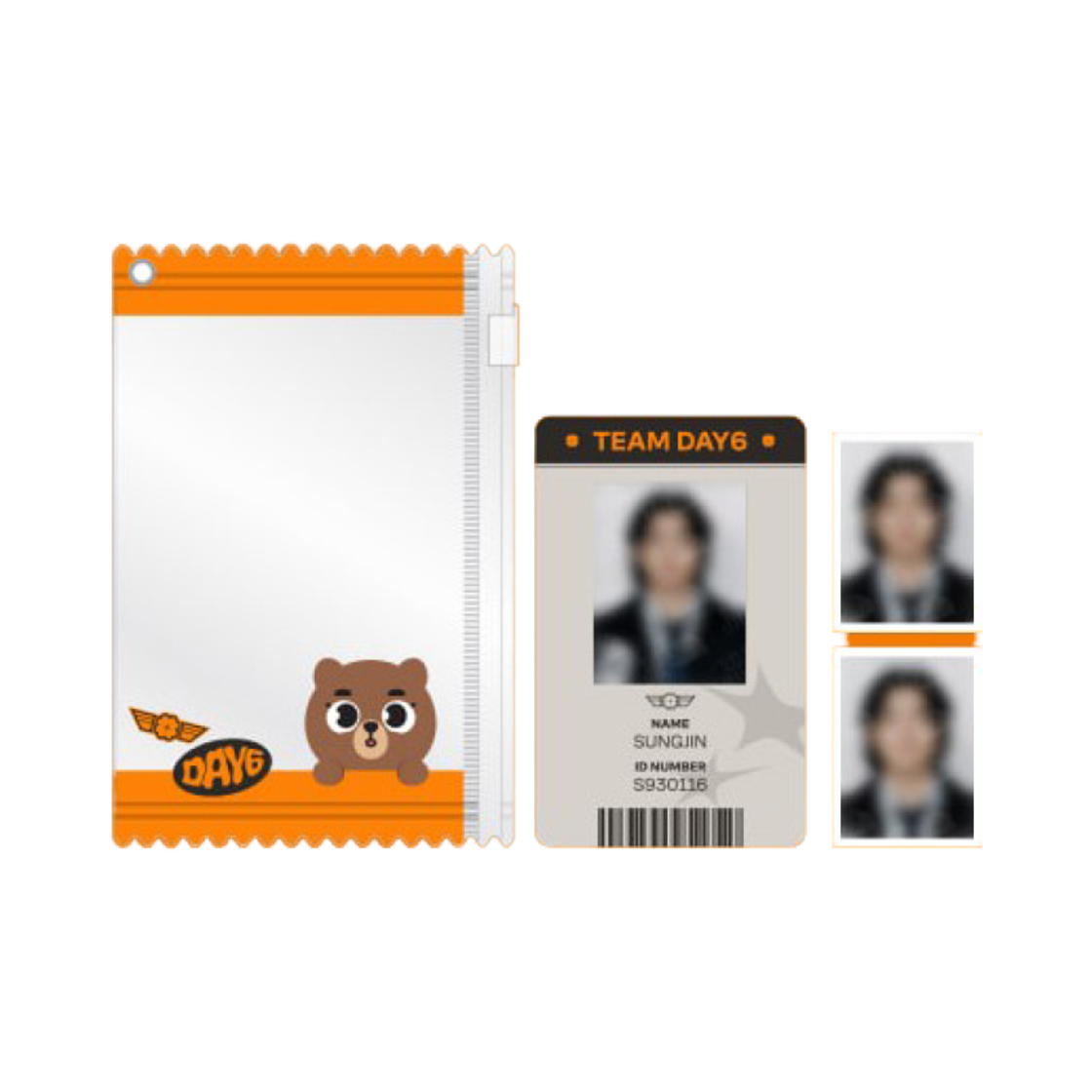 데이식스 라이센스 & 아이디 포토 세트 성진(DAY6 License & ID Photo Set Sung Jin)