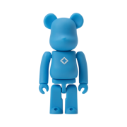 Bearbrick x Helinox 15th Anniversary Cyan 100%
