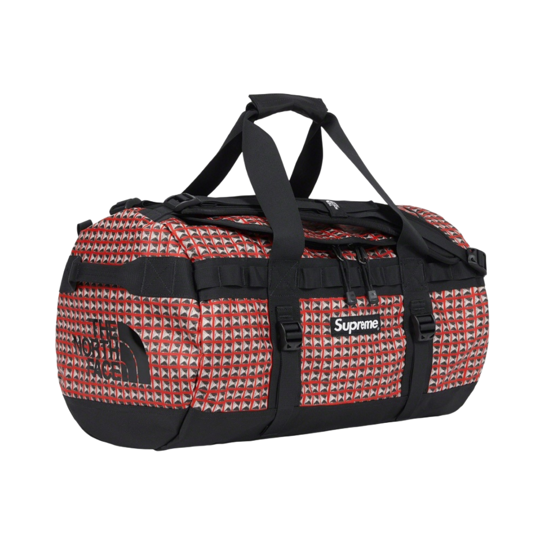 슈프림 x 노스페이스 스터드 스몰 베이스 캠프 더플백 레드 - 21SS(Supreme x The North Face Studded Small Base Camp Duffle Bag Red - 21SS) - 2