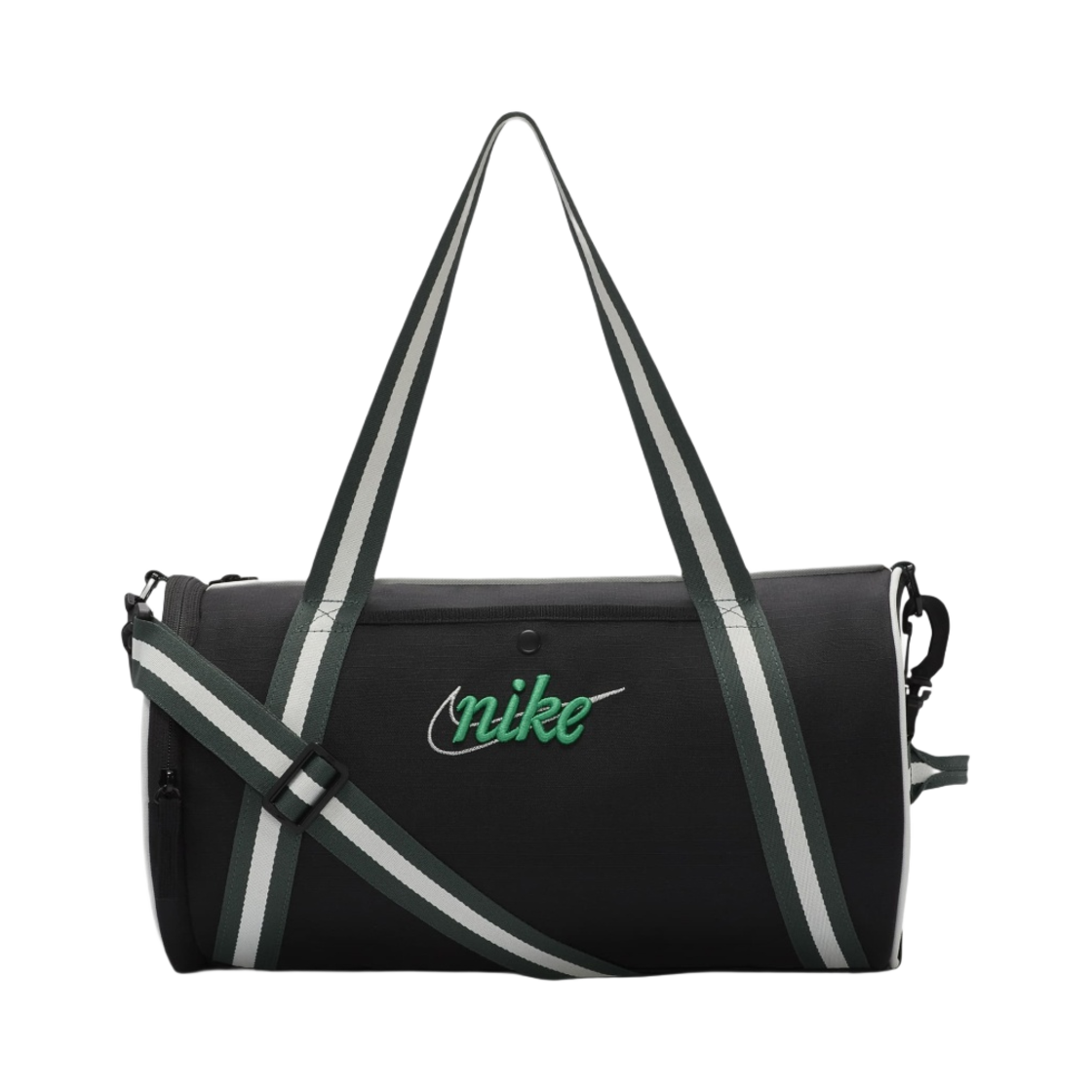 나이키 헤리티지 레트로 더플백 13L 블랙 빈티지 그린
