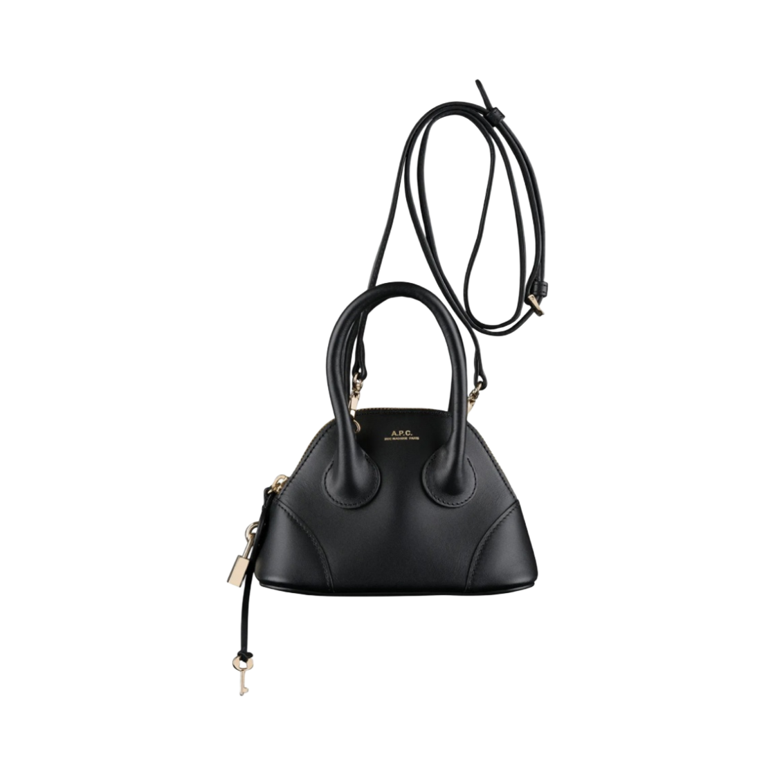 PXAWV-F61816-LZZ A.P.C. Emma Mini Bag Black